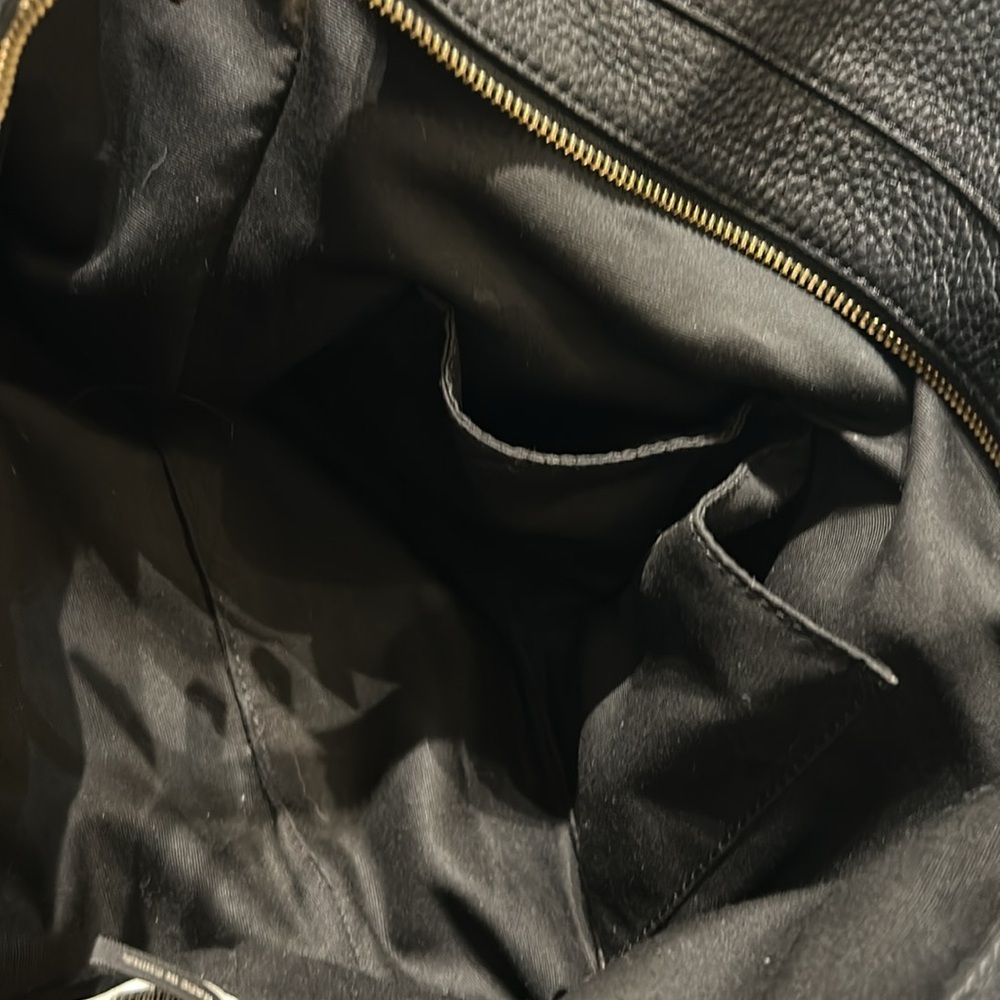 Marc by Marc Jacobs Tote Bag Too Hot To Handle Bentley Black Pebbled Leather - Picture 14 of 15